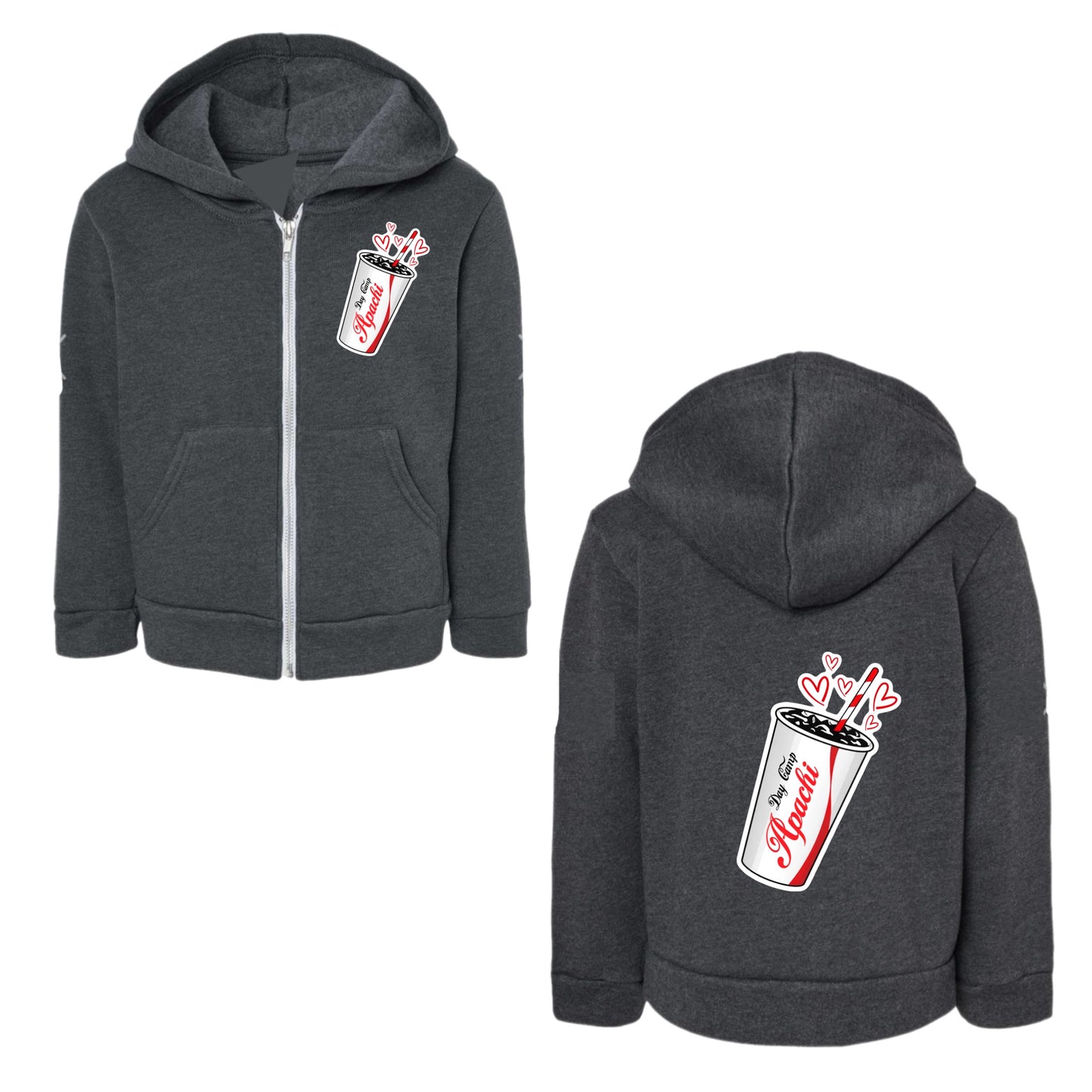 Girls APACHI/ APACHI VILLAGE Diet Coke zip hoodie