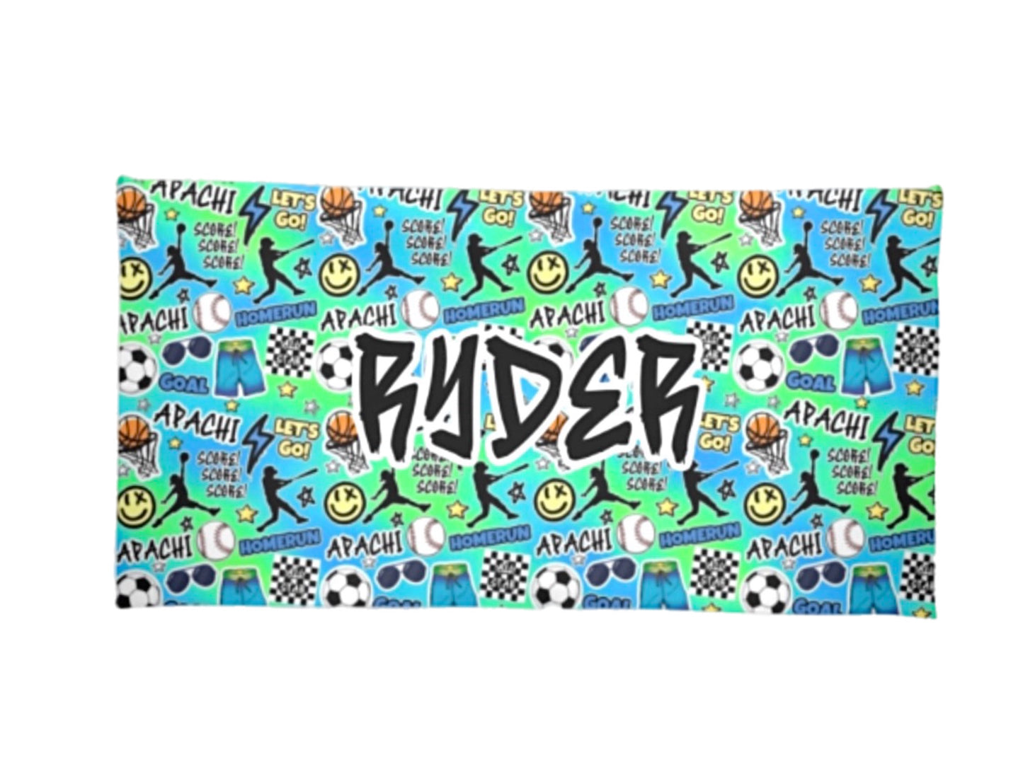 Apachi/ Apachi Village boys neon beach towel