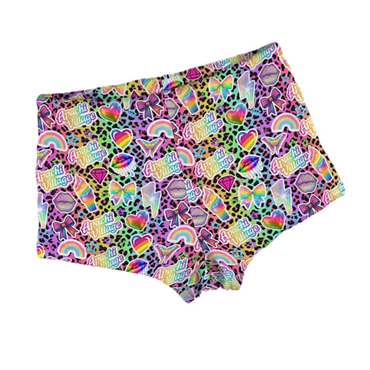 APACHI/ Apachi Village girls fleece shorts