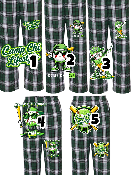 Camp Chi flannel pants