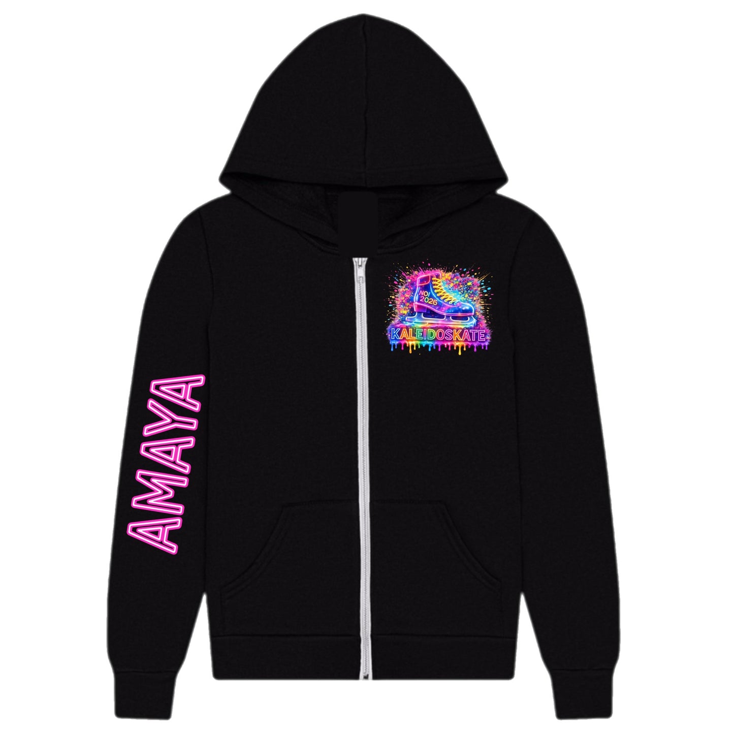 NOI Kaleidoskate zip hoodie
