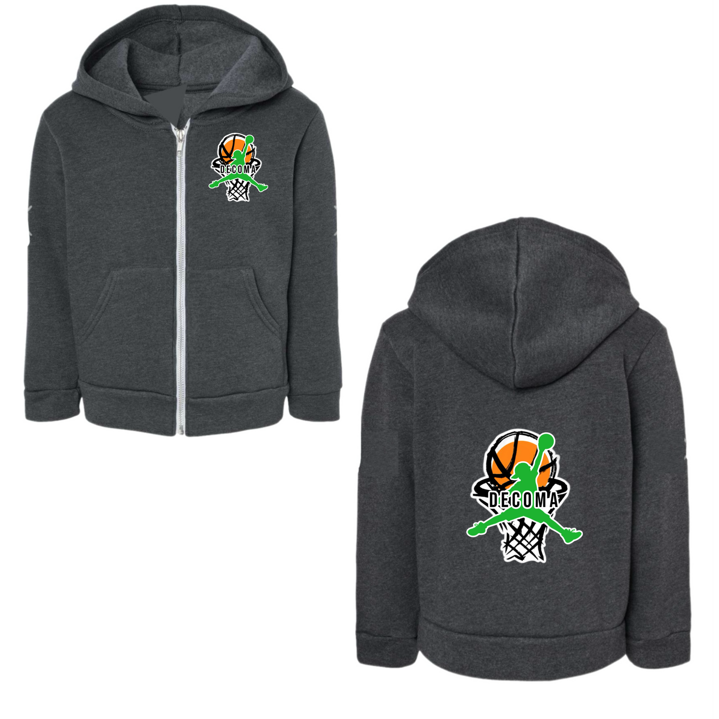 DECOMA basketball zip hoodie