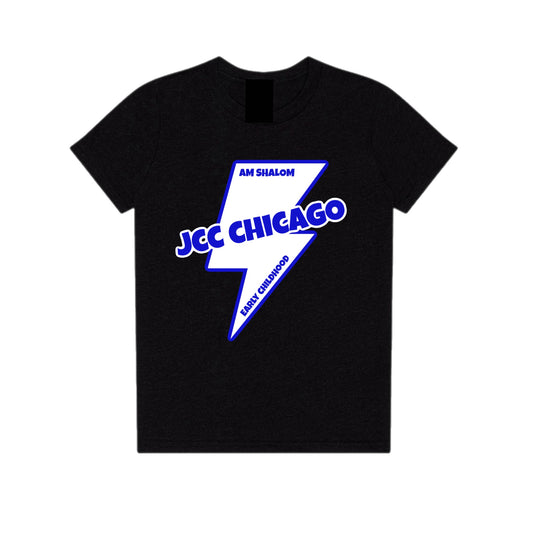 JCC Am Shalom bolt tee tee