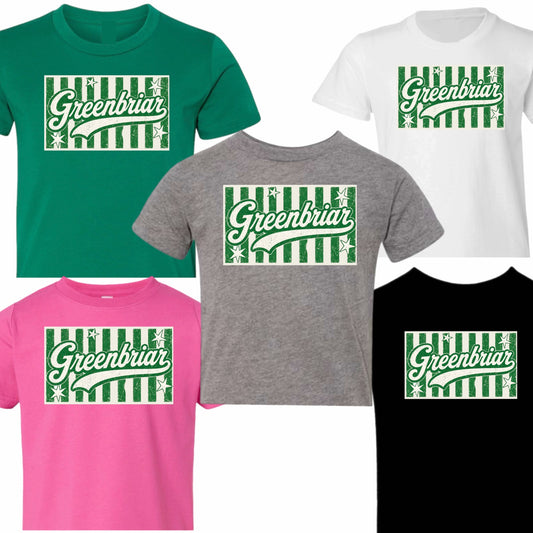 Greenbriar striped tee