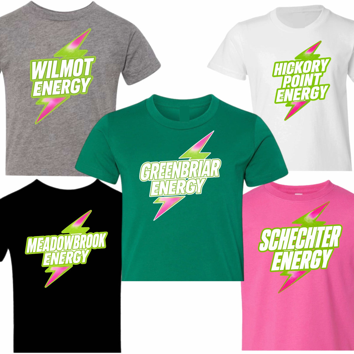 Girls Energy tee