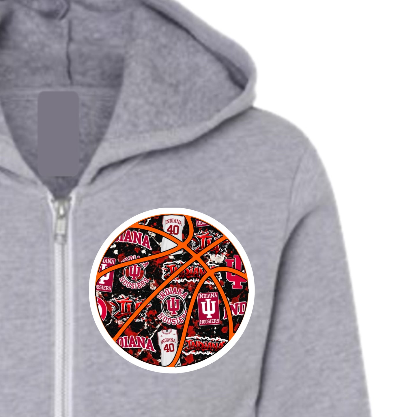 Indiana basketball zip hoodie