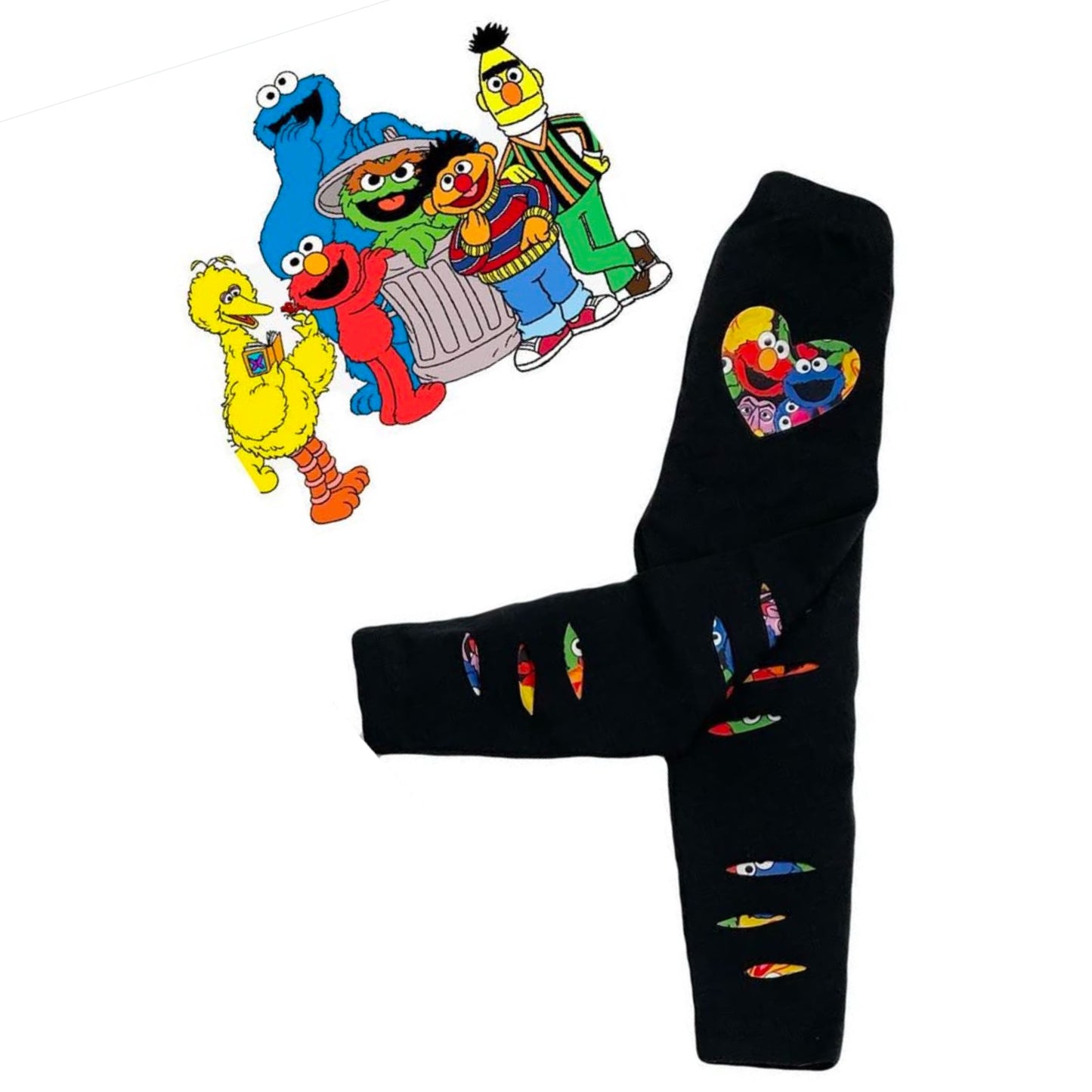 Sesame monsters leggings