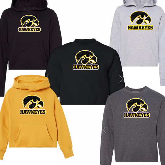 Vintage Iowa Hawkeye Sweatshirt