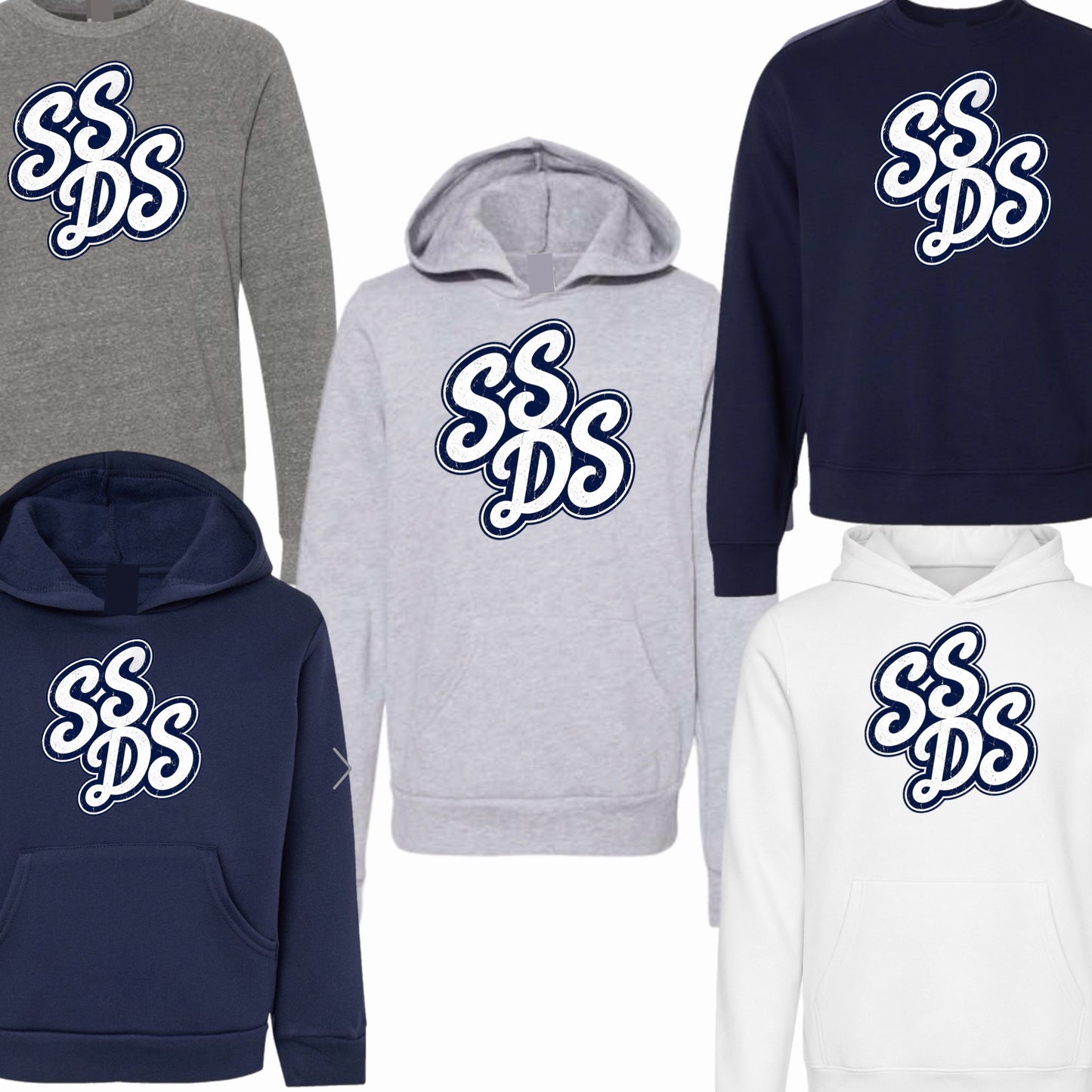 Vintage Cursive Hoodie- Classic