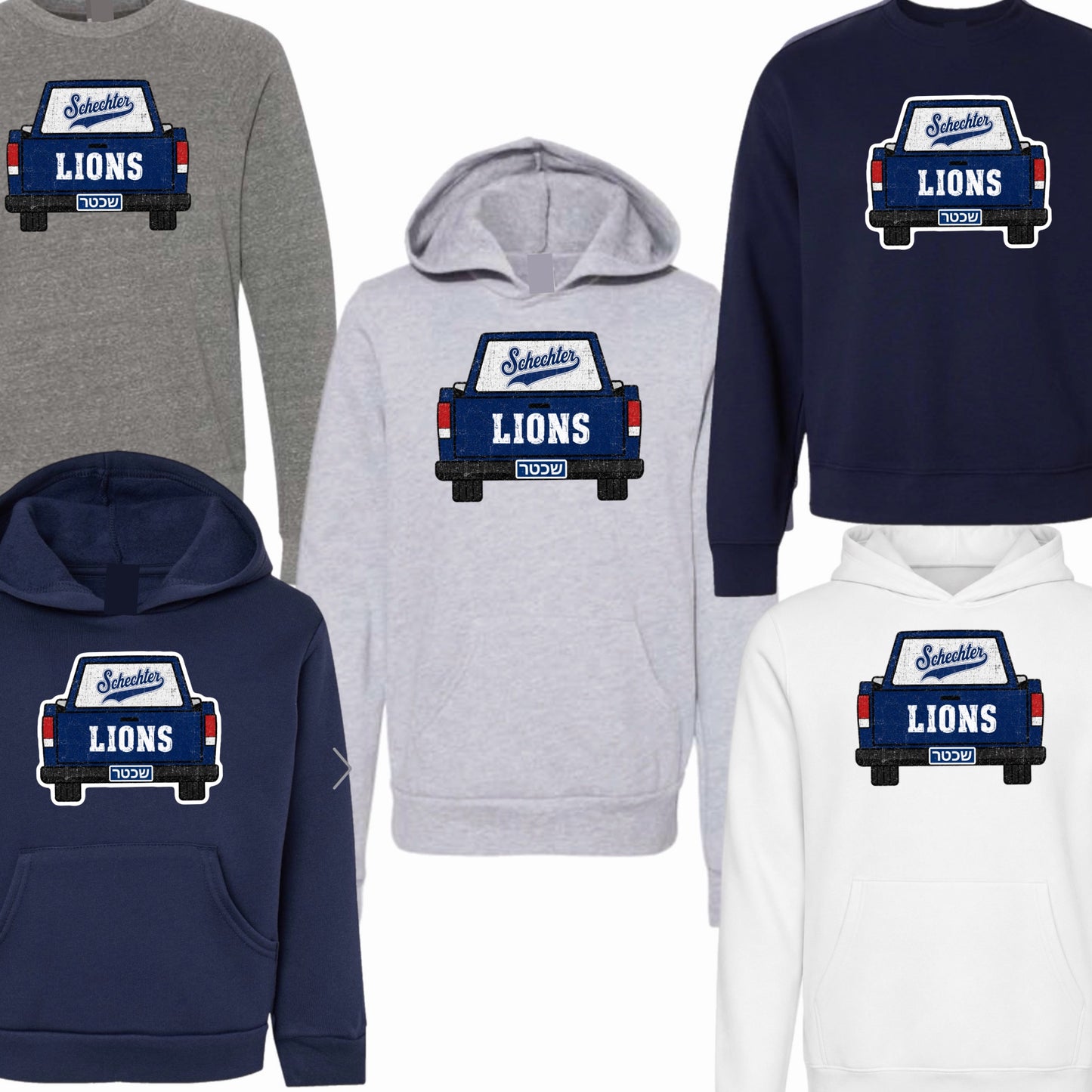 Vintage Truck Hoodie- Classic