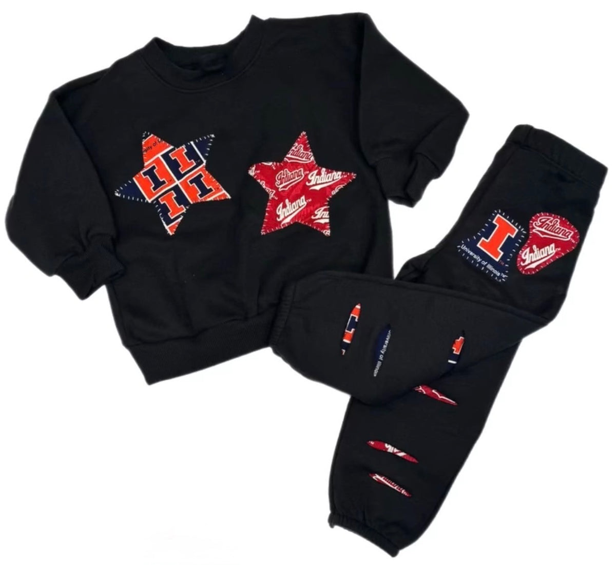 House Divided Crewneck & Jogger Set