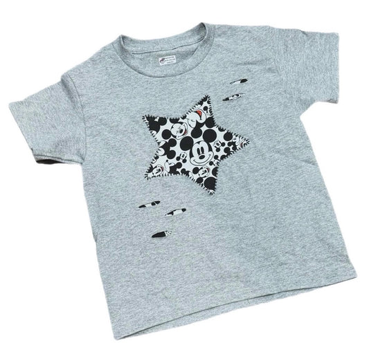 Mickey Distressed Star Tee
