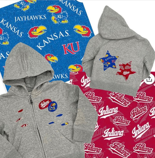 House Divided Star Zip-Up