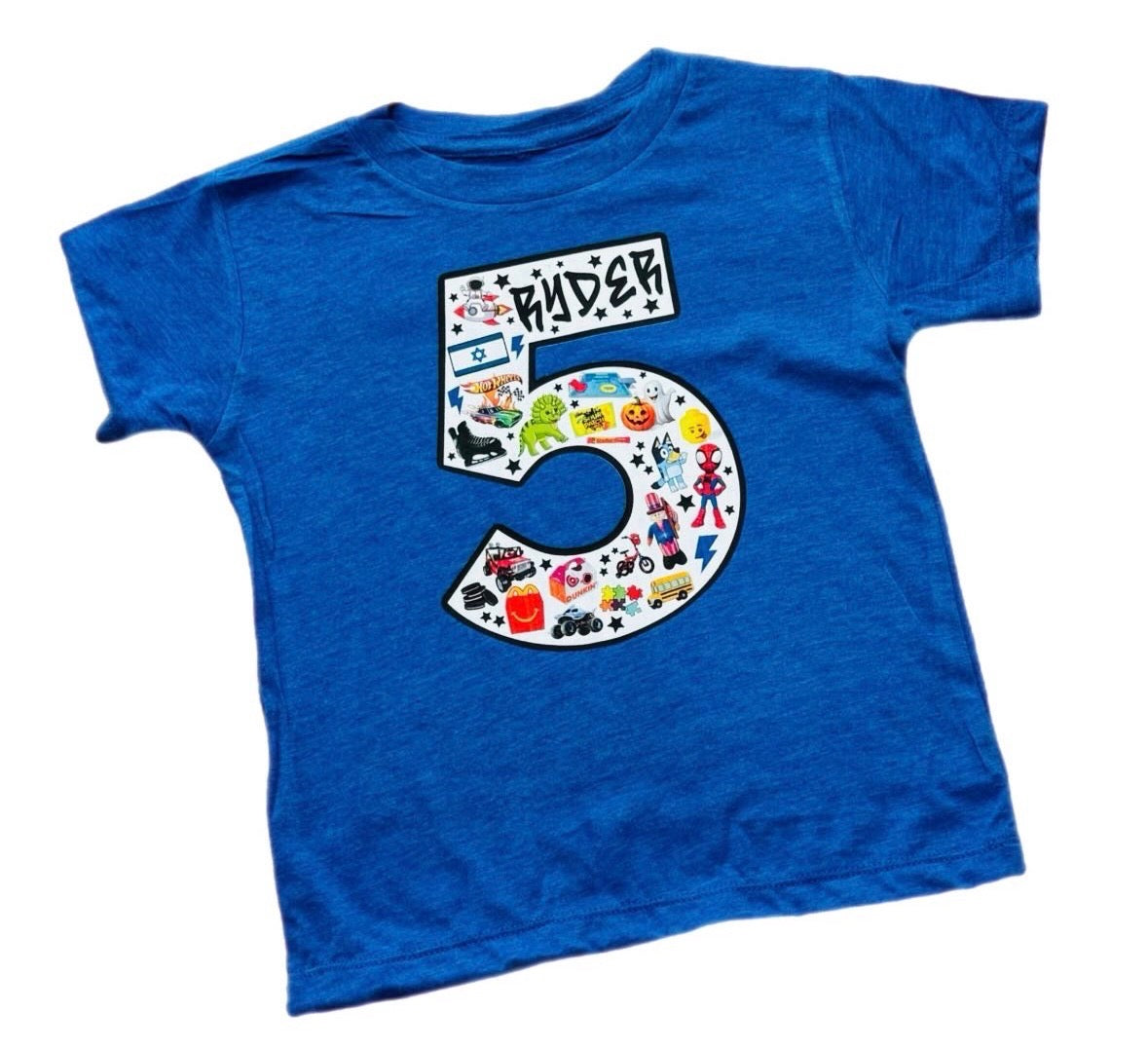 Number/Theme Birthday Tees- Boys