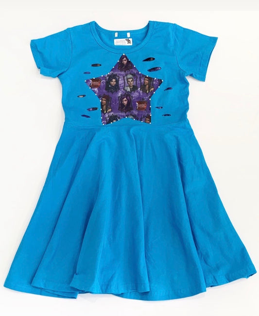Distressed Star Character Dress