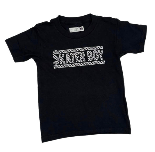 "Skater Boy" Checkered Tee