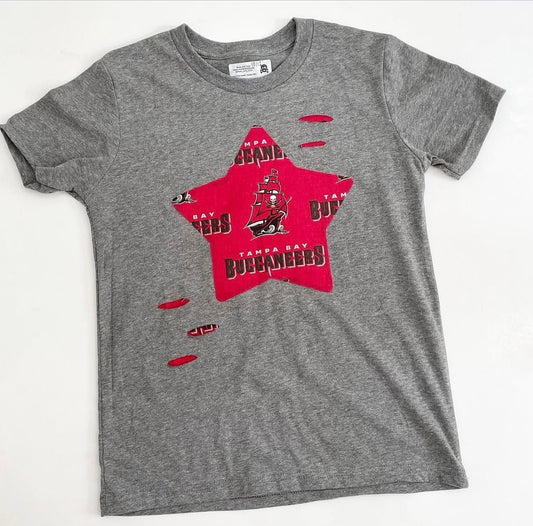 Tampa Bay Buccaneers Distressed Star Tee