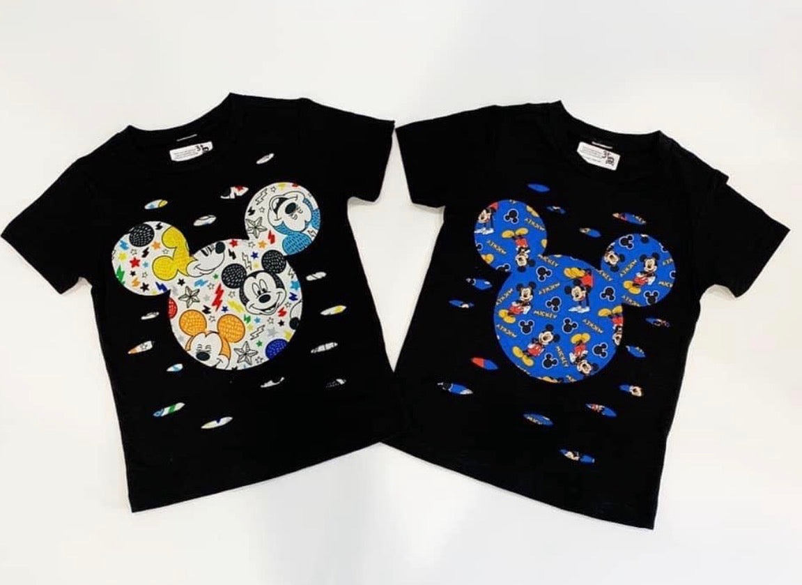 Mickey Ears Distressed Tee