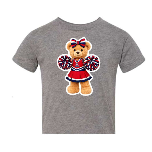 Arizona Cheerleader bear tee