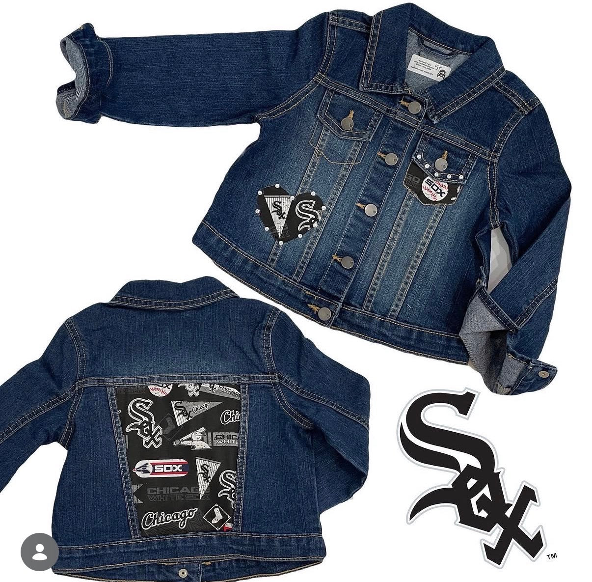 Denim Jacket- Chicago Sox