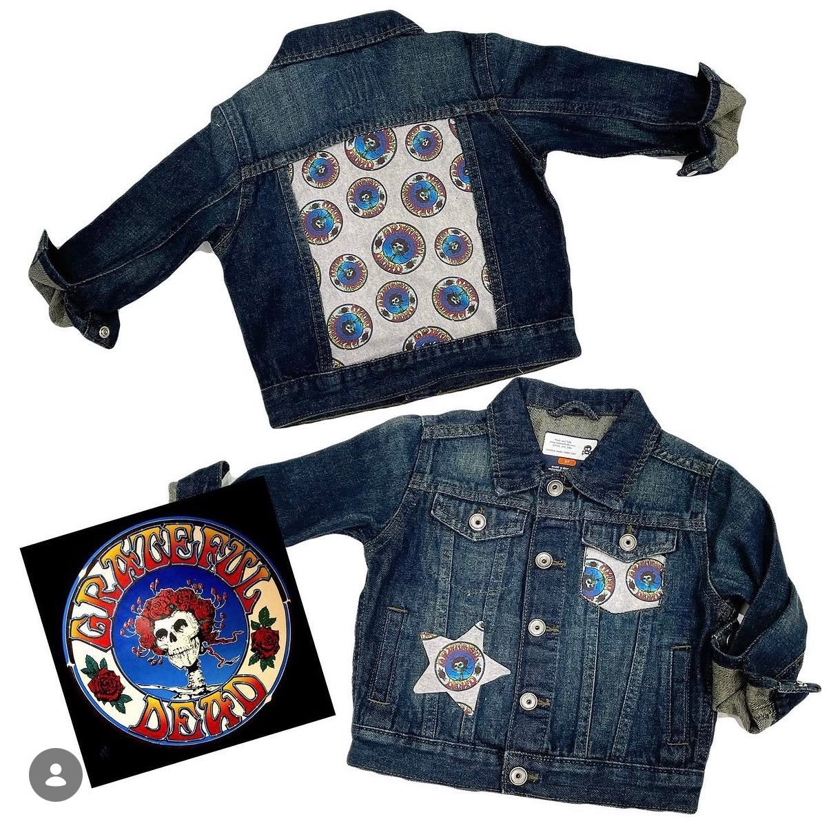 Denim Jacket- Grateful Dead