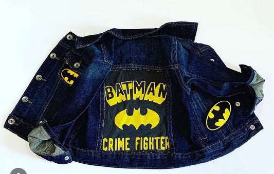 Denim Jacket- Batman
