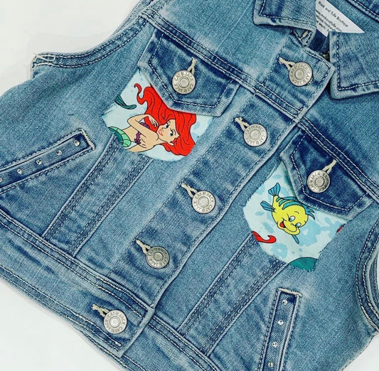 Denim Vest- Ariel