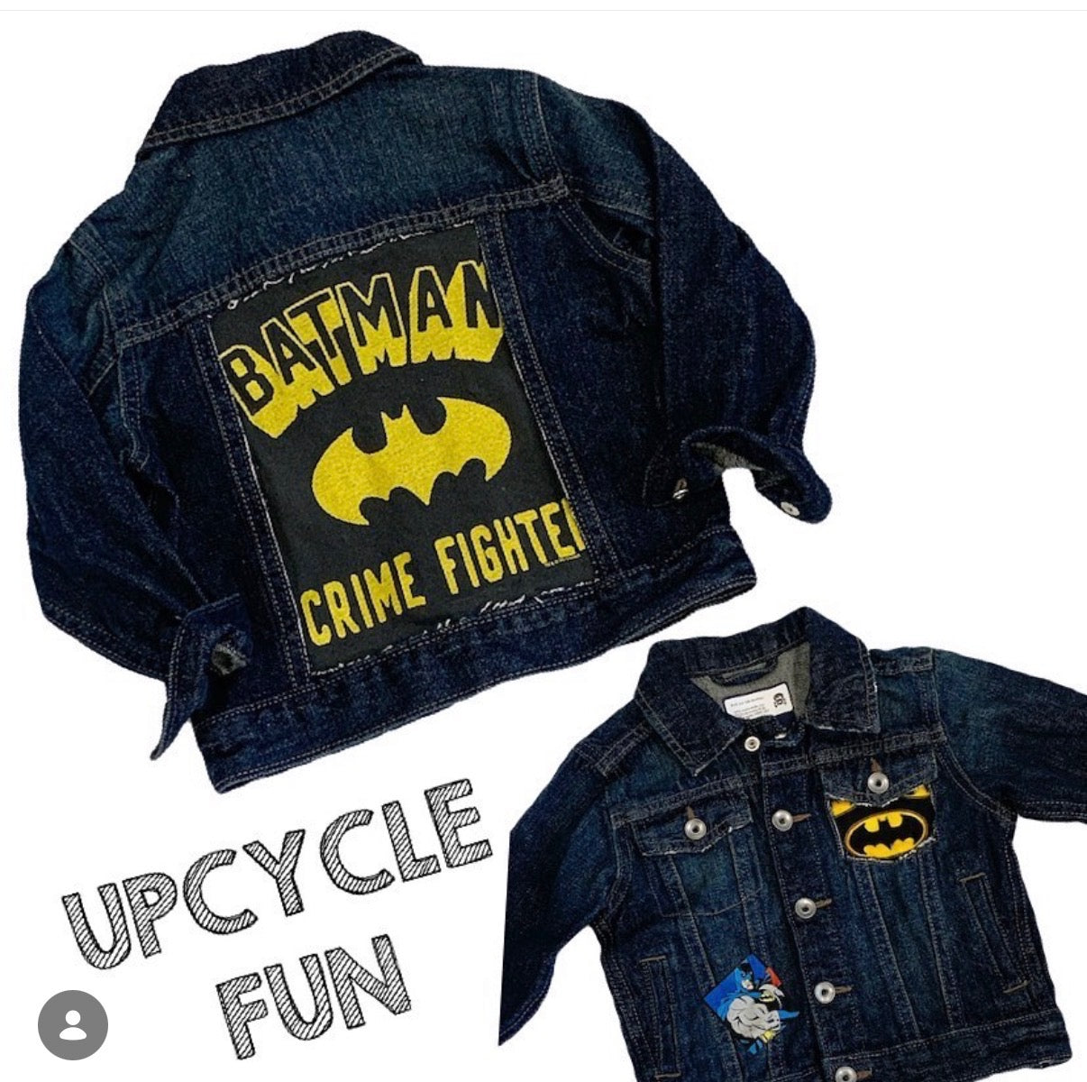 Denim Jacket- Batman