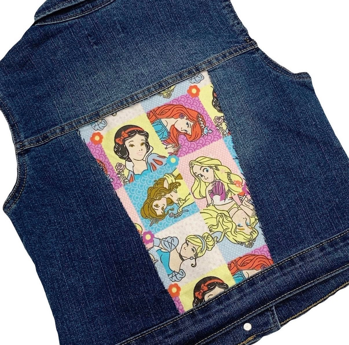 Denim Vest- Princesses