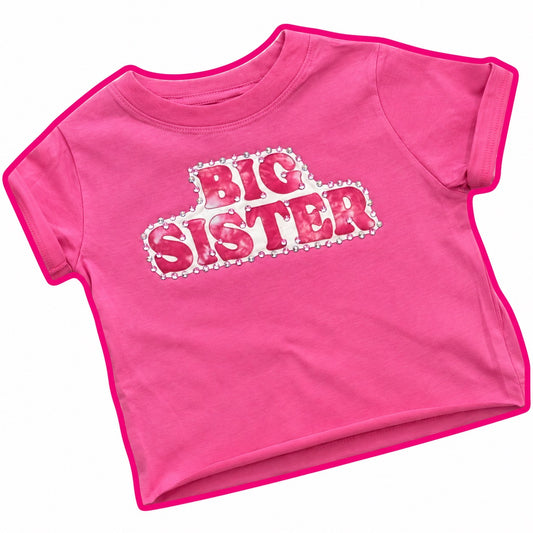 Big Sister Tie-Dye Graphic Tee