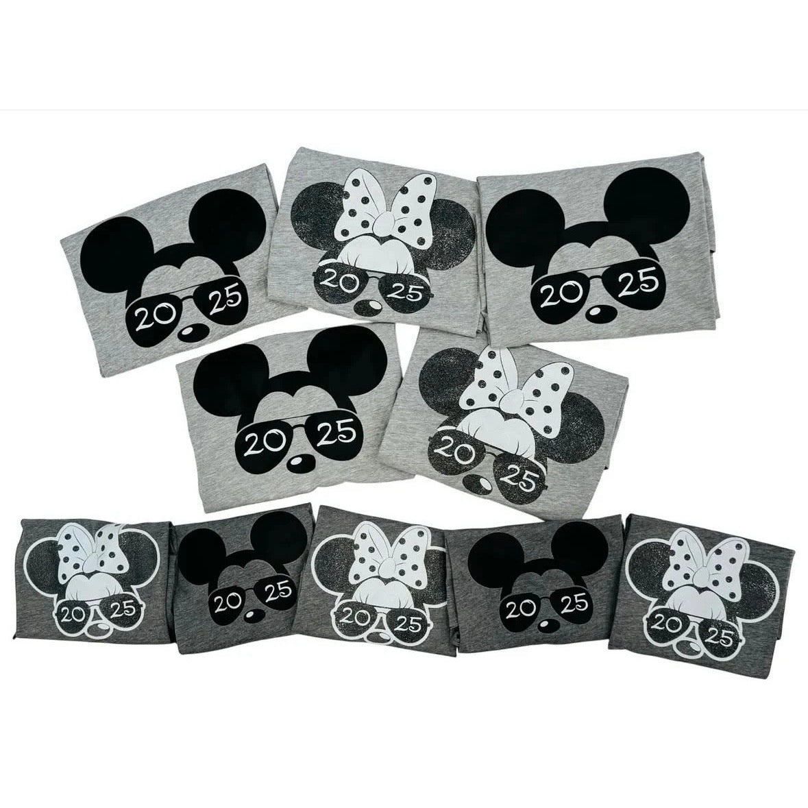 Matching Minnie & Mickey Tees