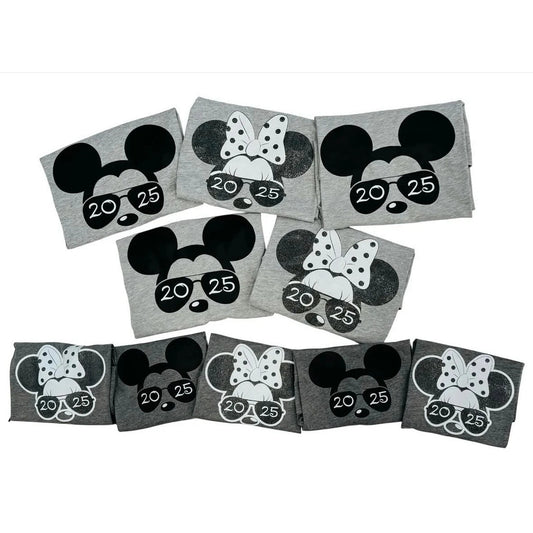 Matching Minnie & Mickey Tees