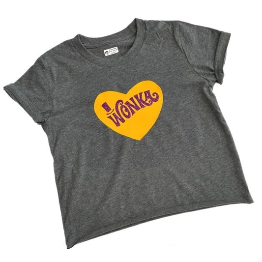 Willy Wonka Heart Graphic Tee