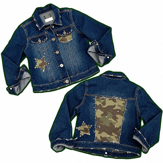 Camo Denim Jacket