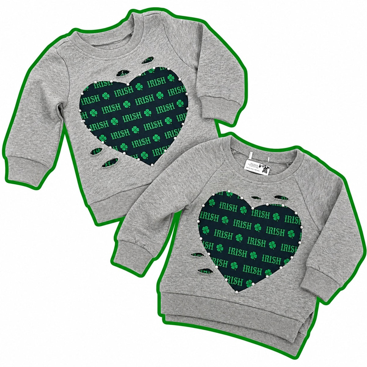 Irish Heart crewneck