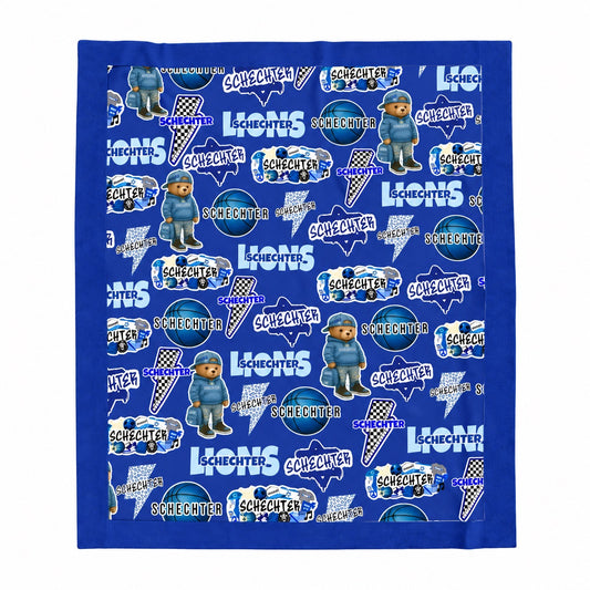 Schechter Boys Fleece Blanket