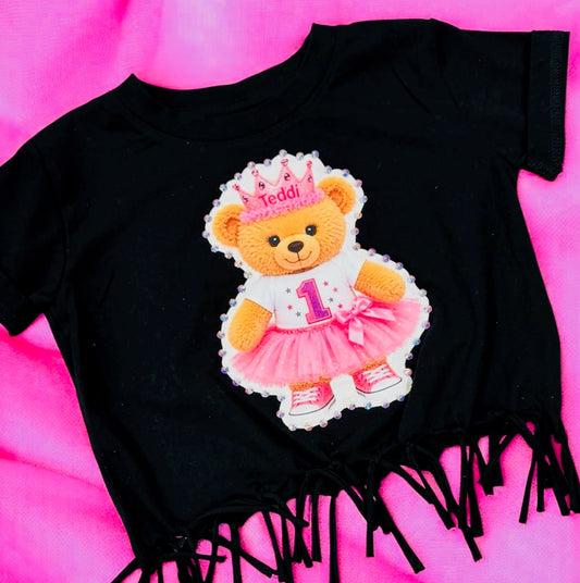 Crowned Birthday Bear Tee
