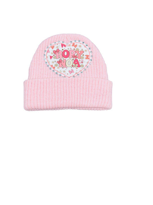 Floral & Bow Beanie