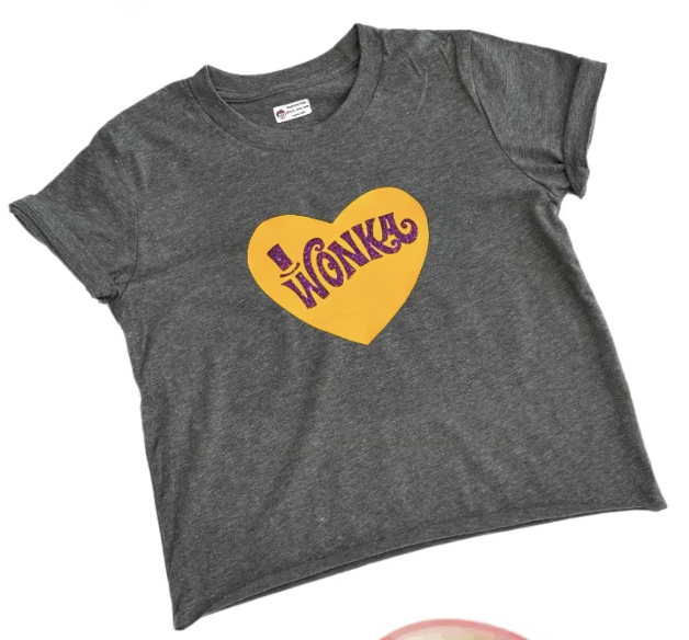 Willy Wonka Heart Tee