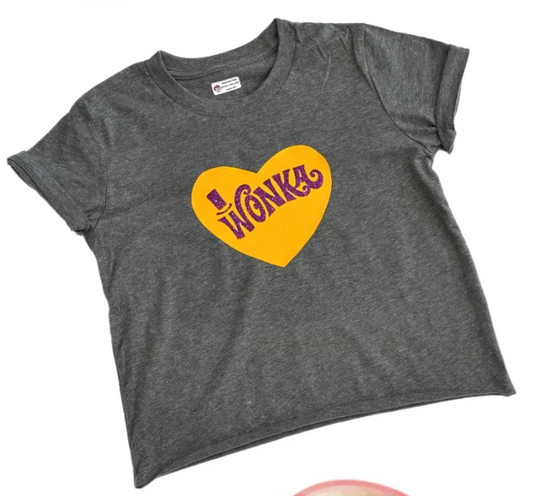 Willy Wonka Heart Tee