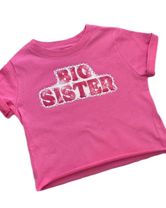 Big Sister Tie Dye tee