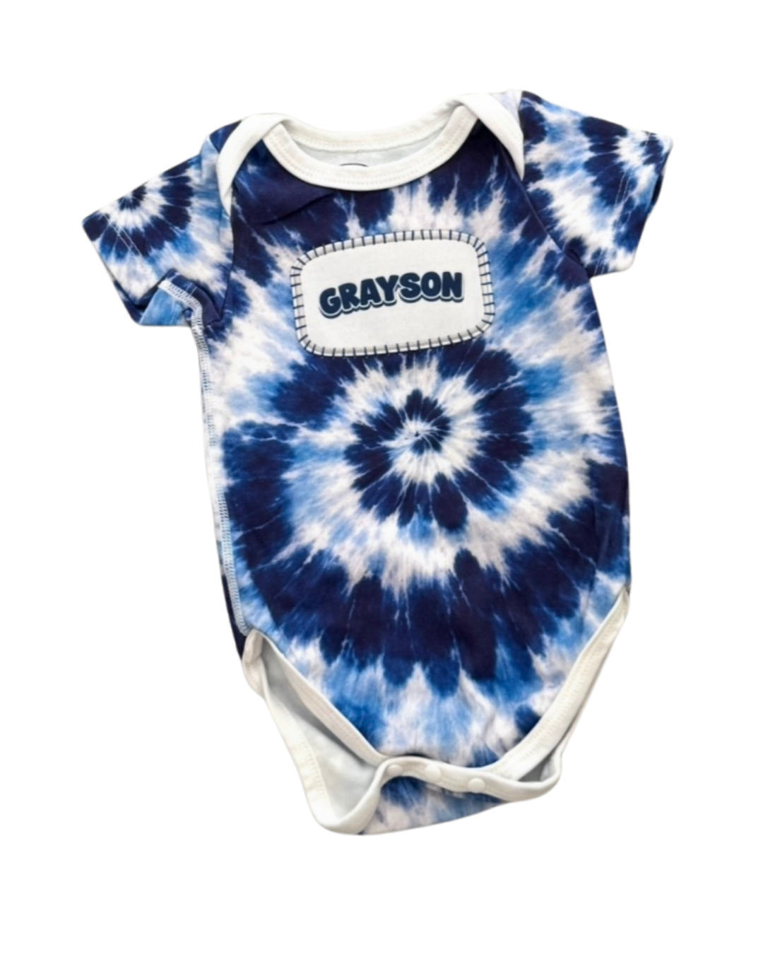 Tie Dye Onesie & Hat Set