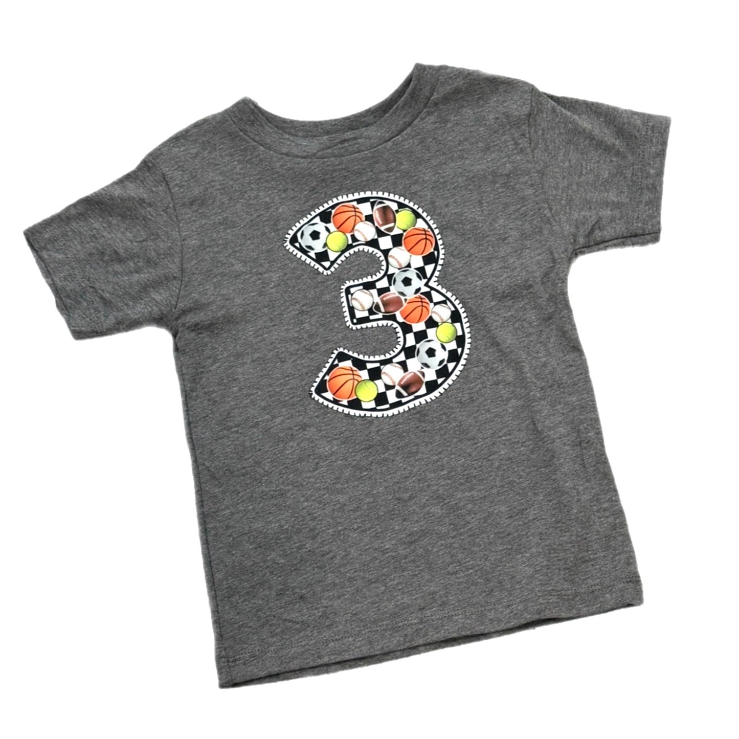 Number/theme BIRTHDAY shirt boys